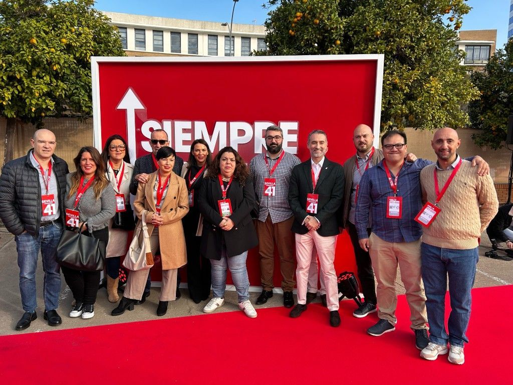 Sebastián Guerrero y Cristina Pérez encabezan la delegación socialista de Ceuta en el 41 Congreso del PSOE