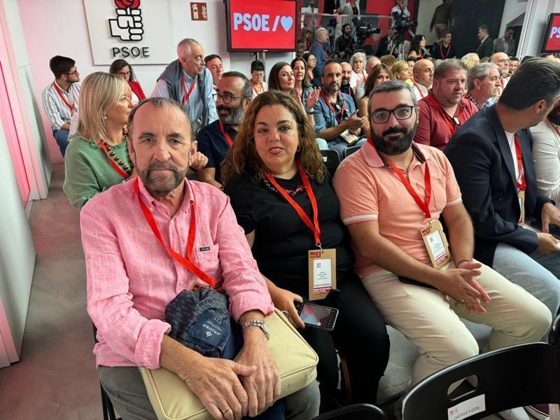 Los socialistas ceutíes, representados en el Comité Federal del PSOE