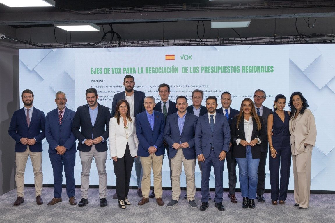 Juan Sergio Redondo participa en la jornada de trabajo de los presidentes provinciales de VOX