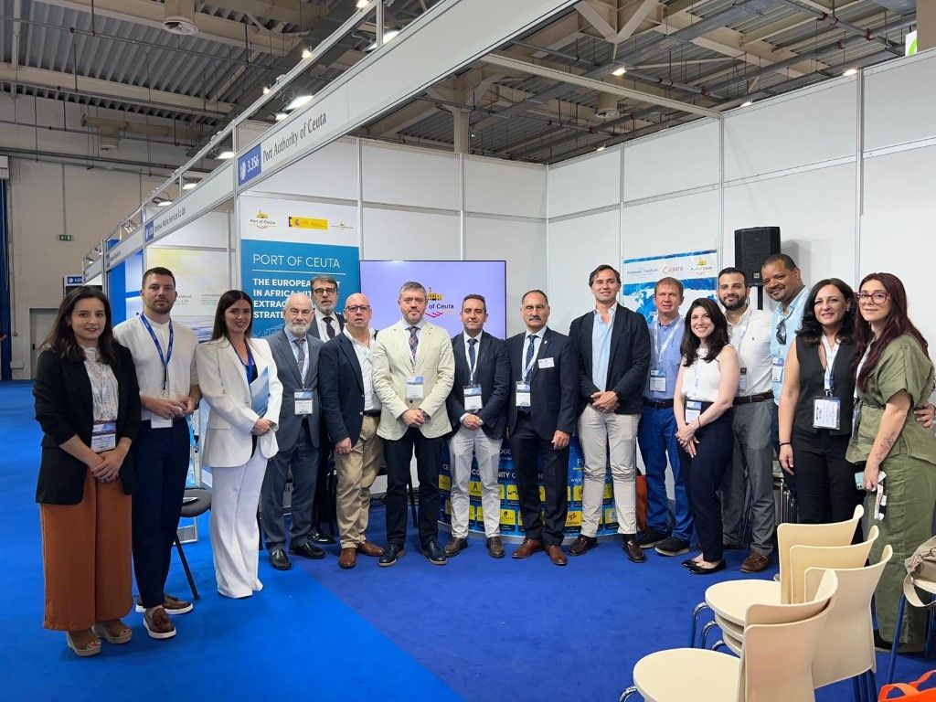 El Puerto de Ceuta participa en la feria “Posidonia International Shipping Exibition 2024”