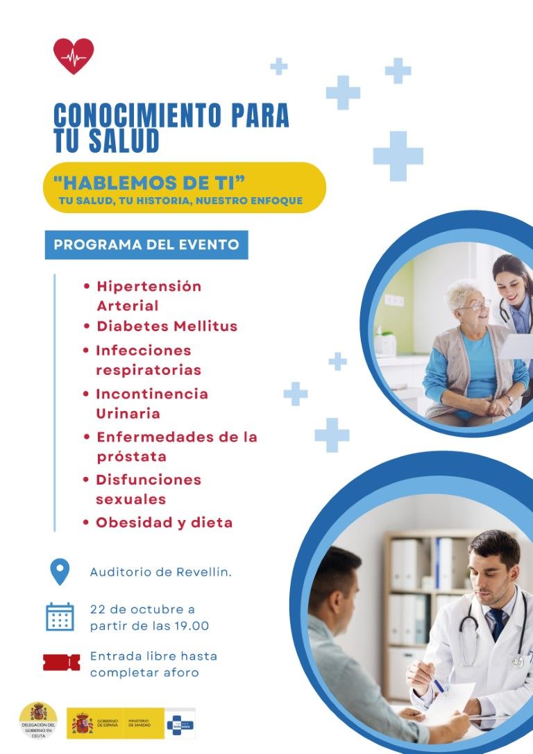 Cartel jornadas salud Ingesa