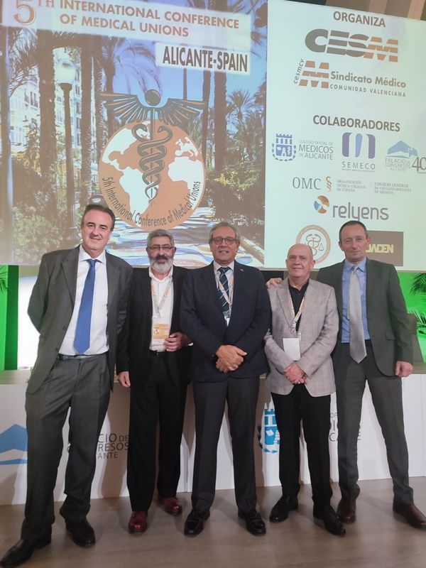 Ceuta participa en el V Congreso Internacional de Sindicatos Médicos en Alicante