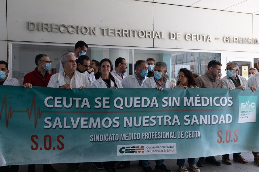 La tregua de los médicos de Ceuta y Melilla cumple un mes sin avances