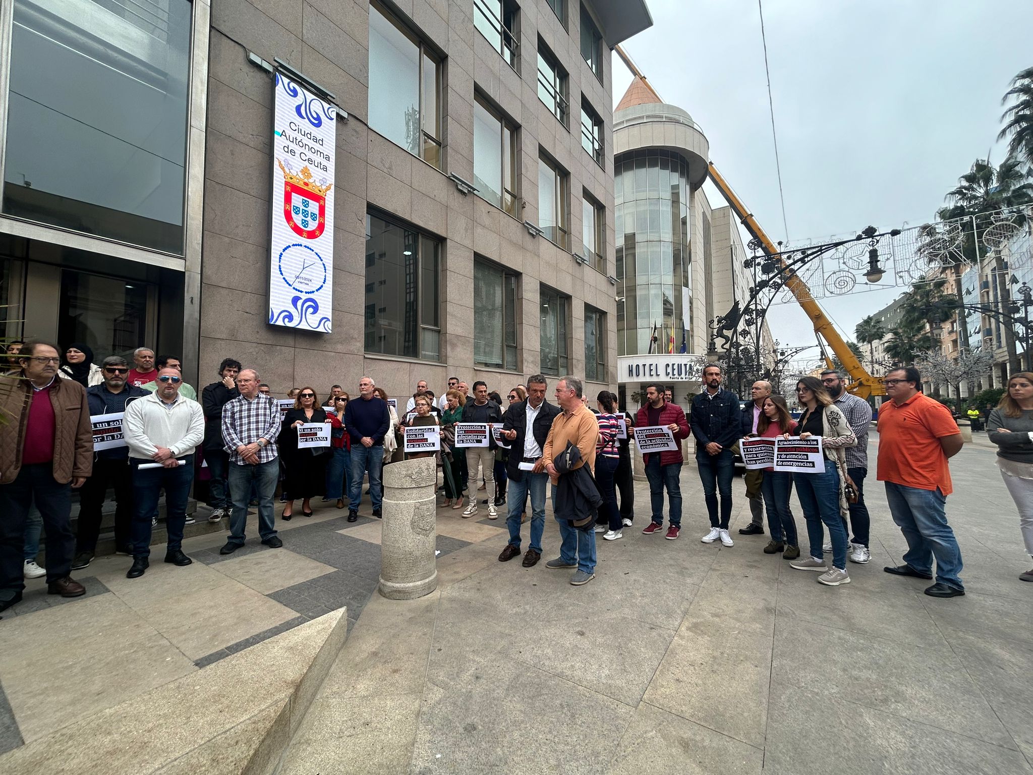 UGT Y CCOO se movilizan para mostrar su solidaridad ante la DANA