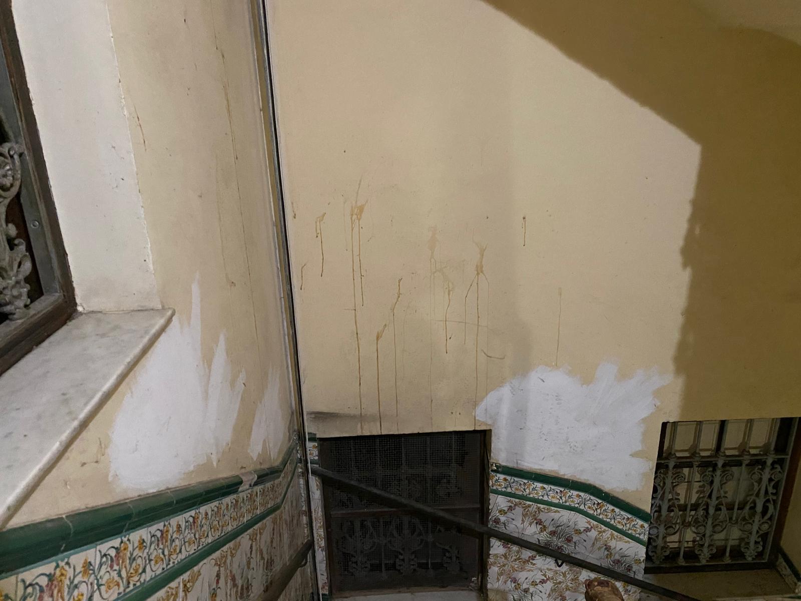 As se encuentran las paredes del edificio
