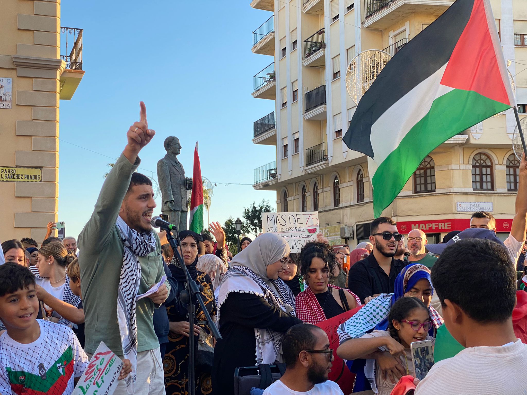 CeutaYa! se moviliza contra la ocupación de Palestina 