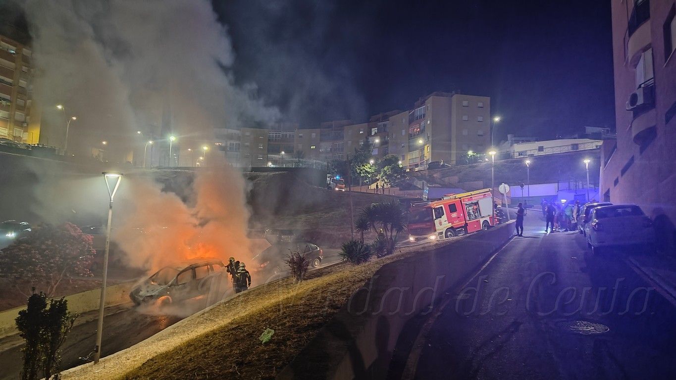 Incendio coche Bermudo Soriano 05