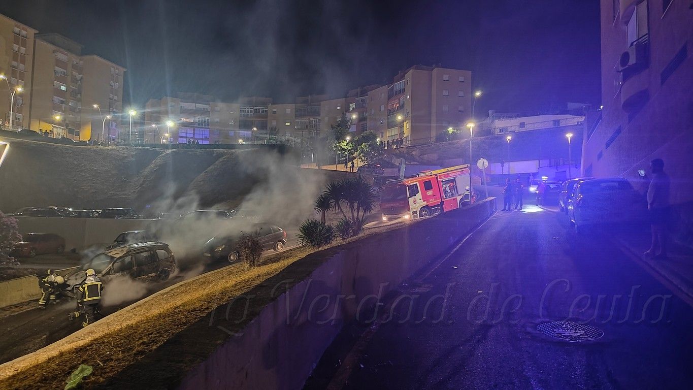 Incendio coche Bermudo Soriano 07