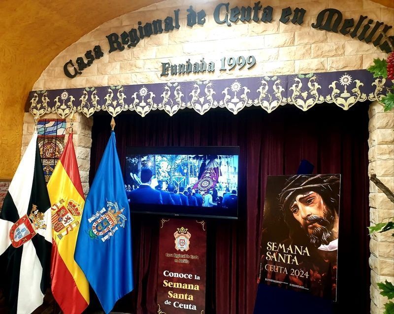 Ceuta y Melilla se unen en torno a la Semana Santa: éxito de las proyecciones y jornadas gastronómicas