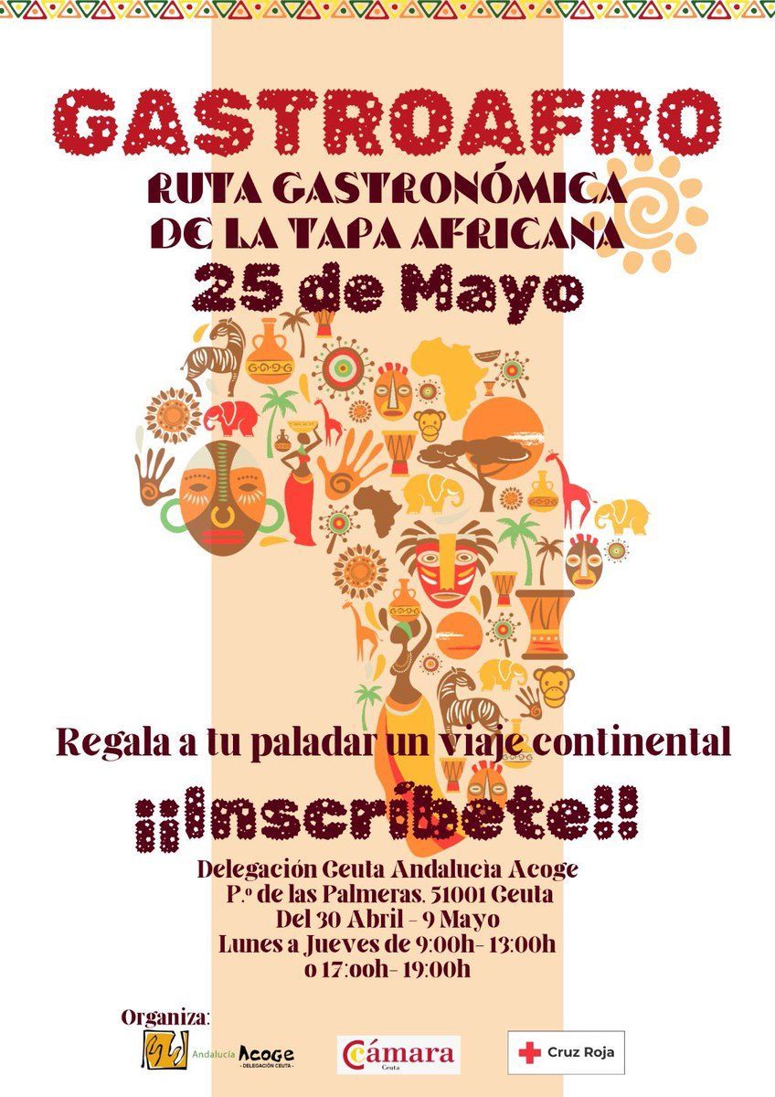Cartel Ruta Gastroafro