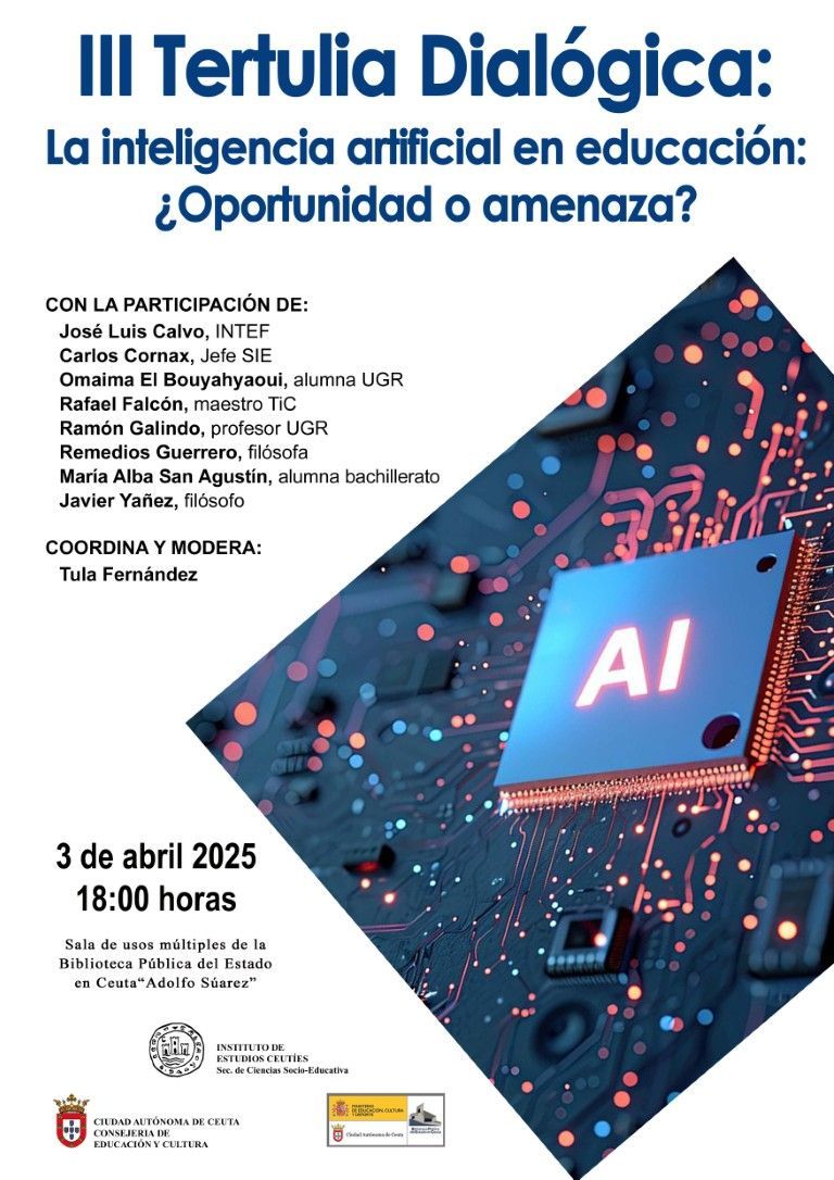Este jueves se celebra la “III Tertulia Dialógica”