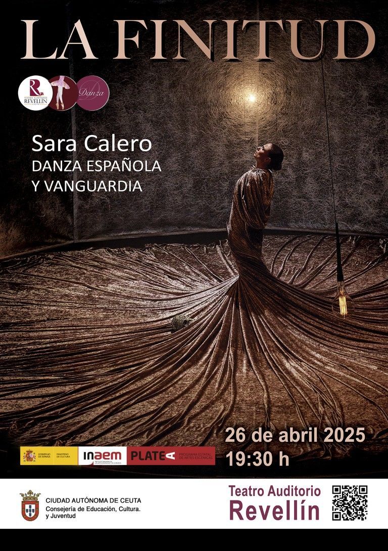 Cultura recuerda que el espectáculo de danza "La Finitud" se celebra el sábado 26