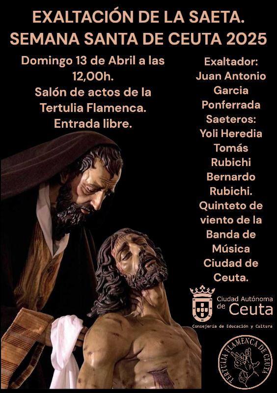La Tertulia Flamenca programa para el 13 de abril el espectáculo “La saeta flamenca, un canto de fe y de pasión”