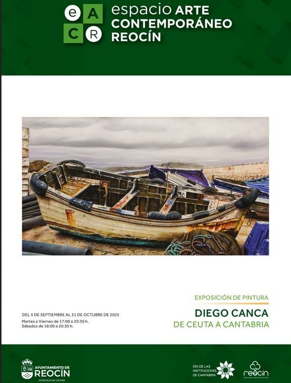 El pintor, escultor y grabador ceutí Diego Canca expone en Cantabria