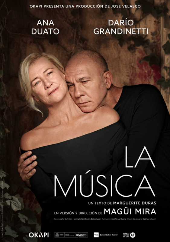 El Teatro del Revellín acogerá el 11 de octubre la obra “La Música”, de Marguerite Duras