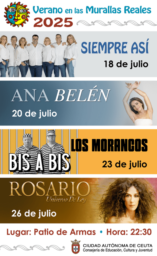 Se ponen a la venta los abonos para el “Verano en las Murallas Reales”