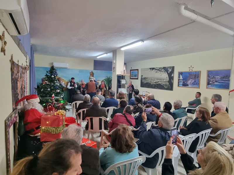 La Casa Regional de Ceuta en Algeciras celebra su tradicional Polvoroná navideña