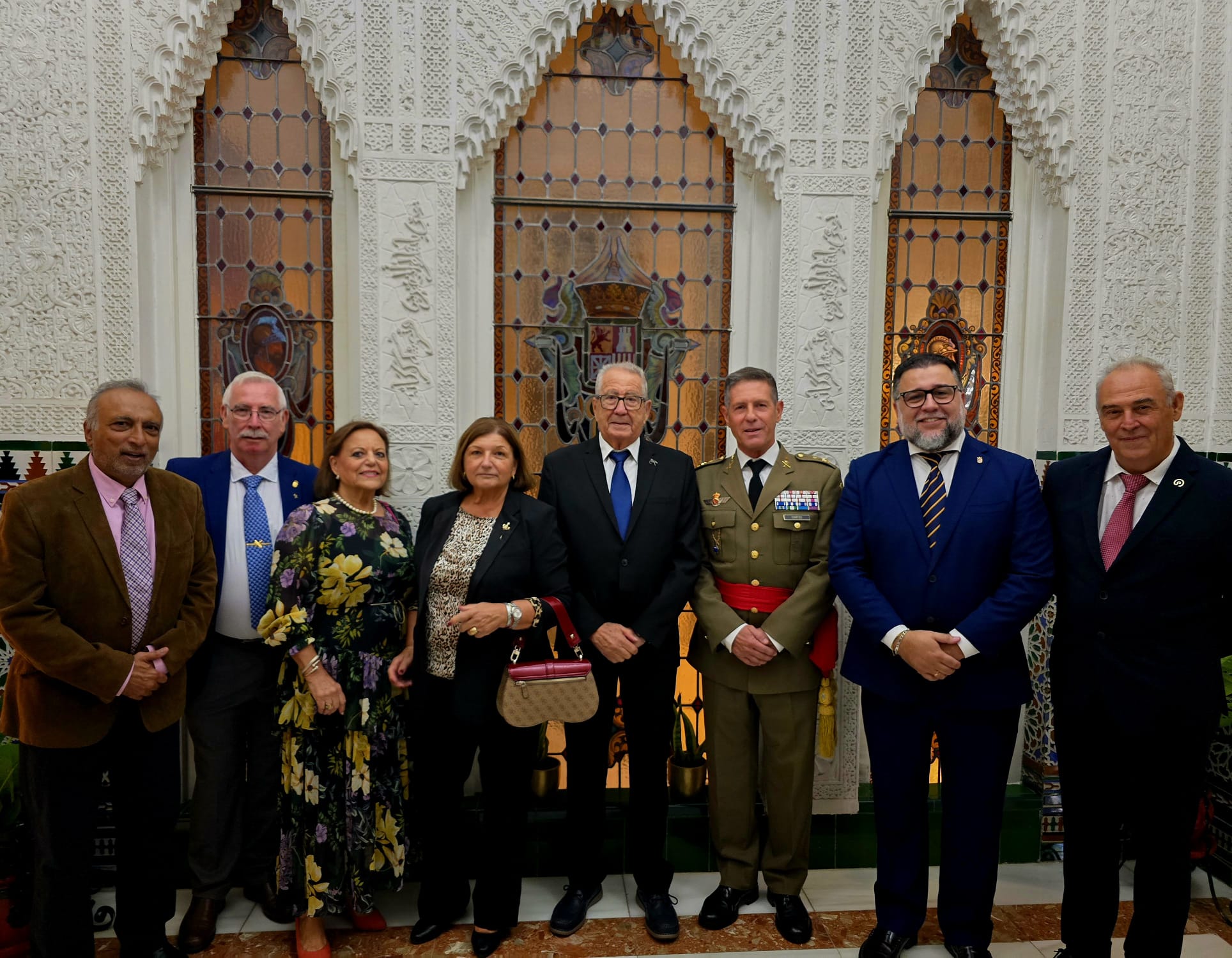 La Casa de Ceuta en Melilla, invitada a los actos por el Día de la Fiesta Nacional