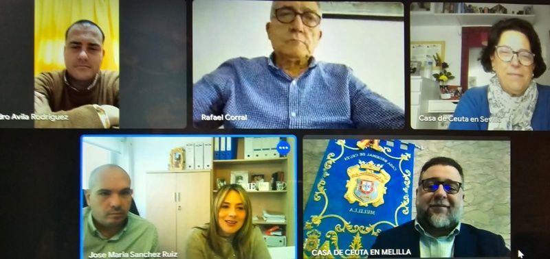La Consejera de Cultura impulsa la colaboración y visibilidad de las Casas Regionales de Ceuta en España