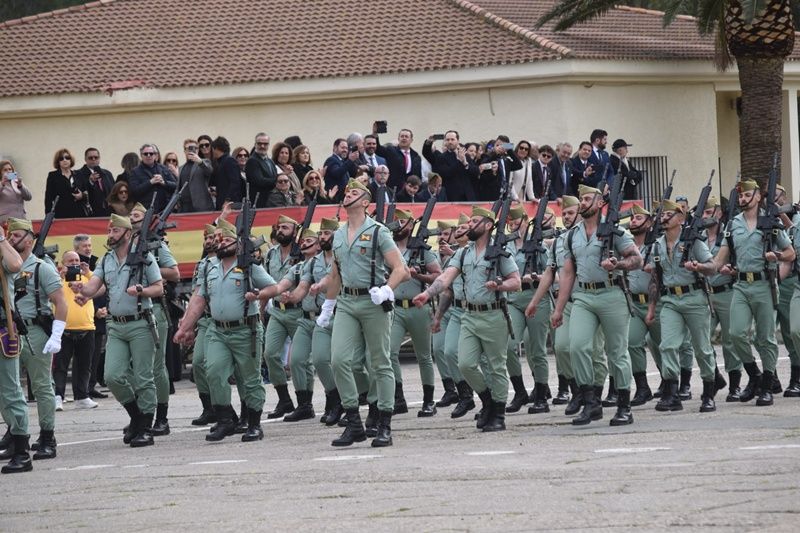 Ceuta rinde homenaje al Tercio 'Duque de Alba' en su centenario con honor, tradición y emoción legionaria 
