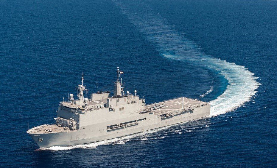 La Armada Española abre sus Buques al público en Ceuta