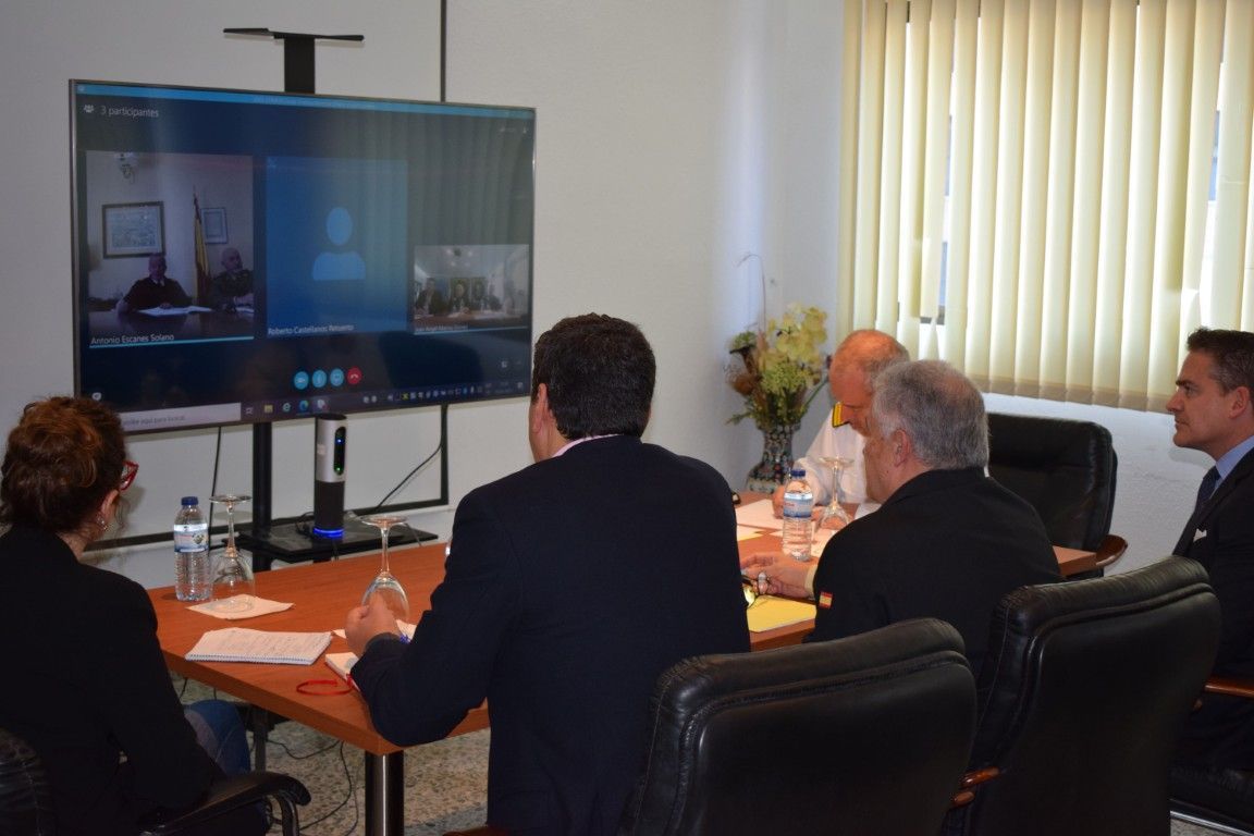Constituida la comisión mixta del convenio entre el Ministerio de Defensa y la Cámara de Comercio para la incorporación de militares al mercado laboral