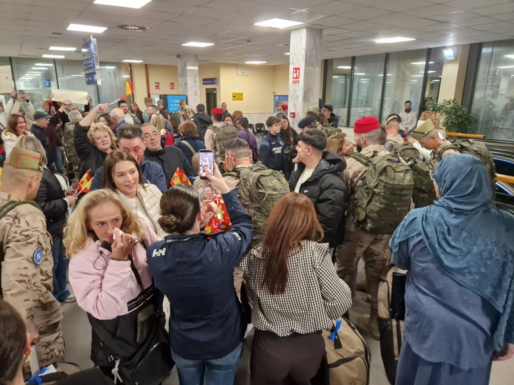 Regresan a Ceuta los militares que han estado seis meses de misión en Irak