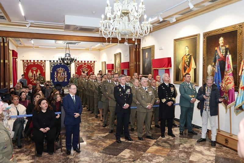 La Pascua Militar se celebra en Ceuta bajo la lluvia y con marcado espíritu castrense