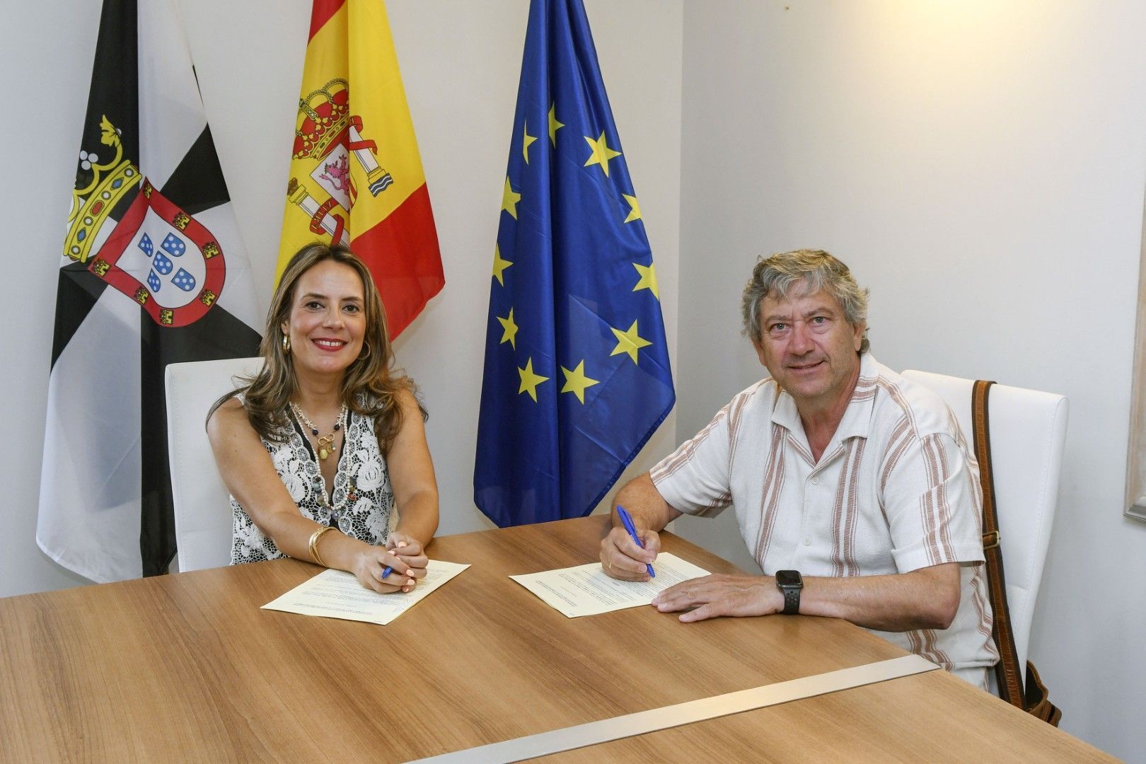 Firmado otro convenio de colaboración con la Asociación Coral de Ceuta