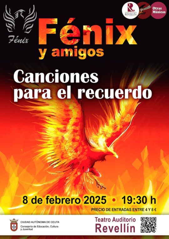 Cartel informativo del concierto 