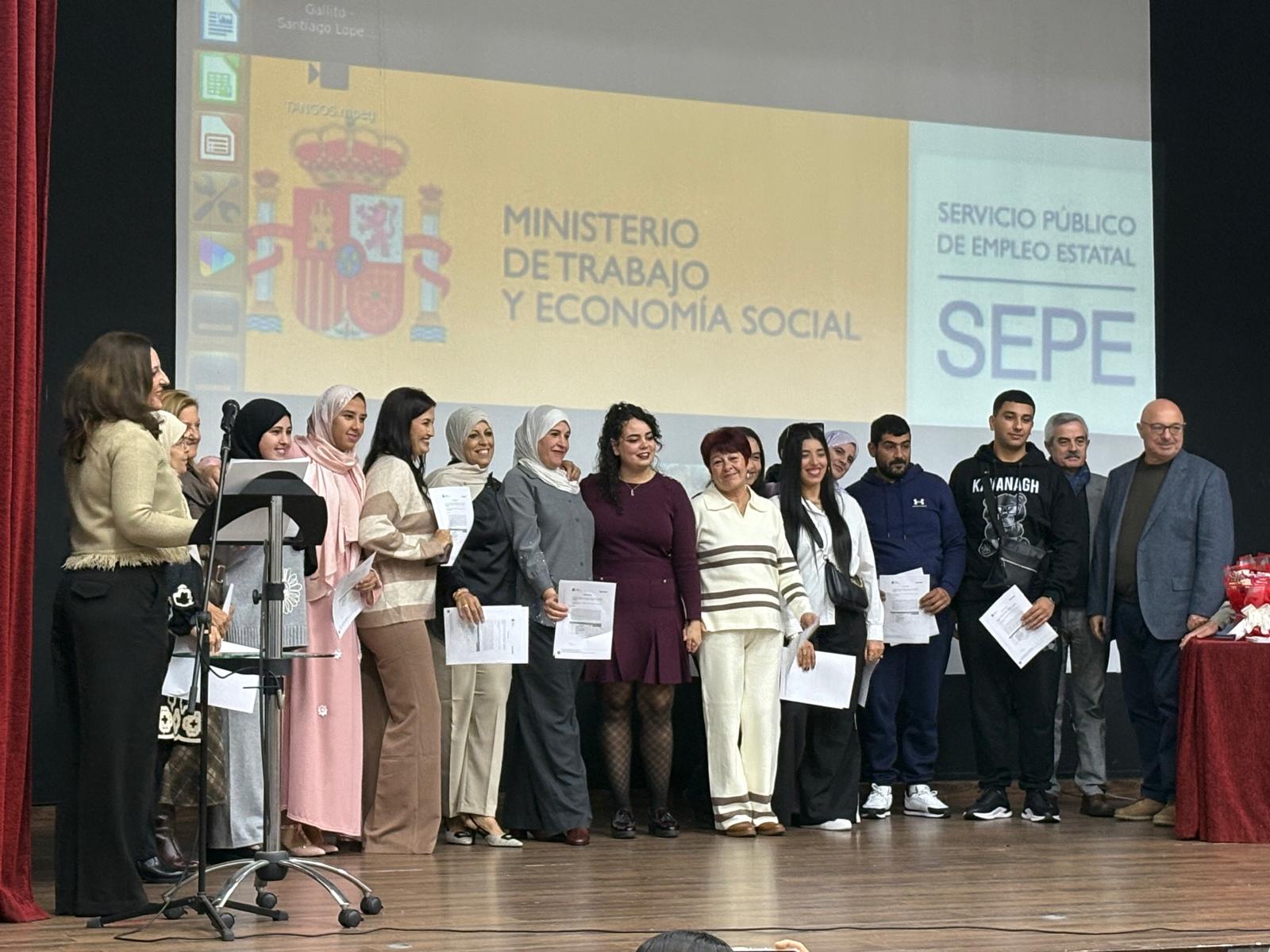 El proyecto Tándem celebra 40 años formando futuro con la entrega de diplomas a decenas de aprendices en Ceuta