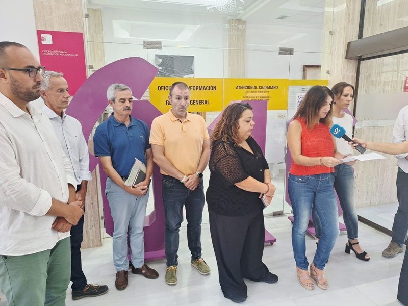 La Delegación del Gobierno guarda un minuto de silencio por la última víctima de violencia de género