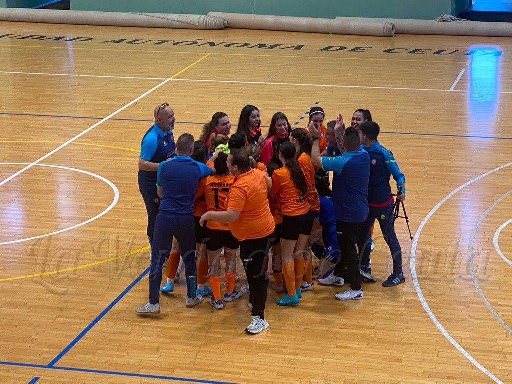El CD Camoens gana su primera final en su carrera hacia la salvación al vencer al Rivas Futsal (3-1)