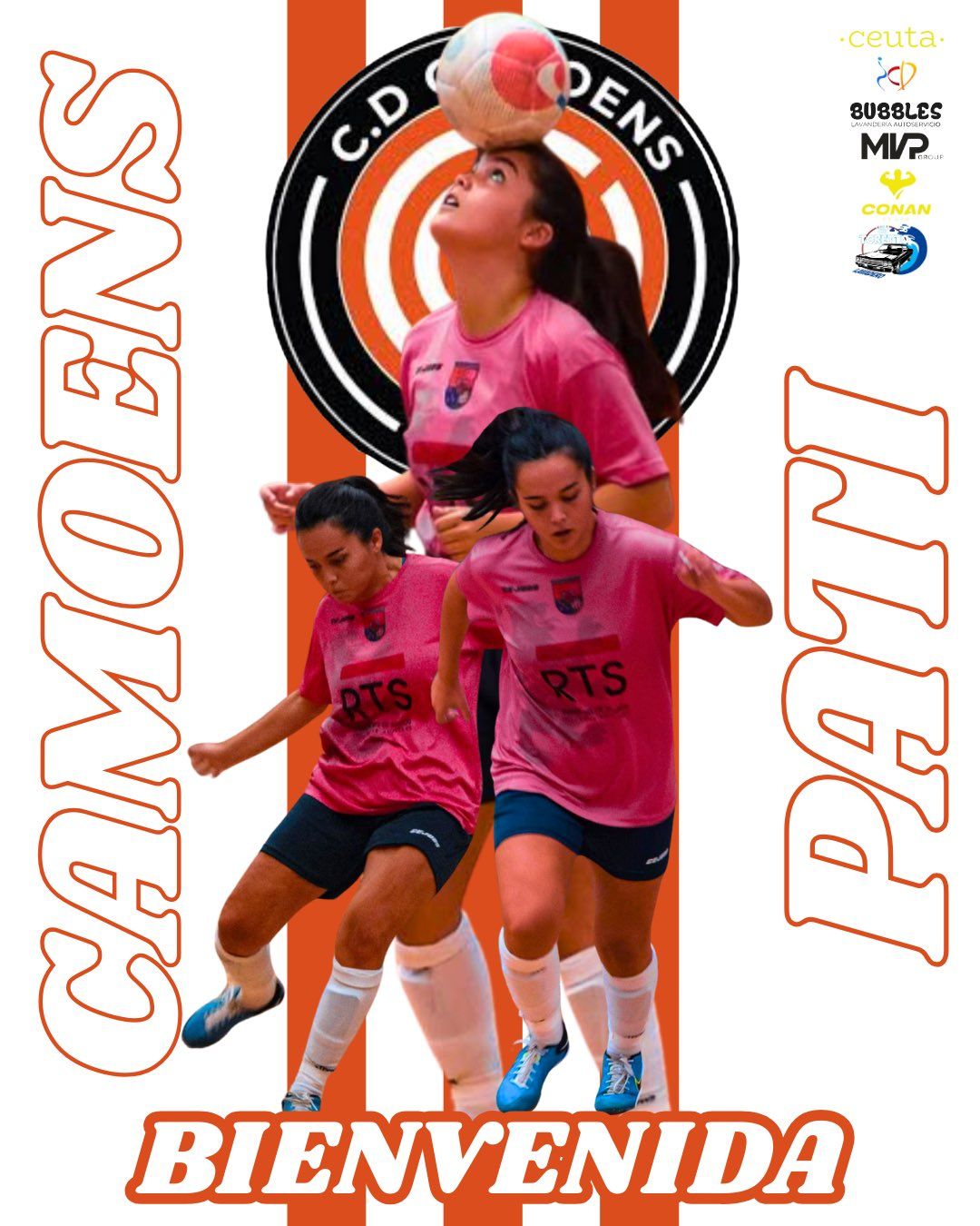 La sevillana Pati, nuevo fichaje del CD Camoens femenino