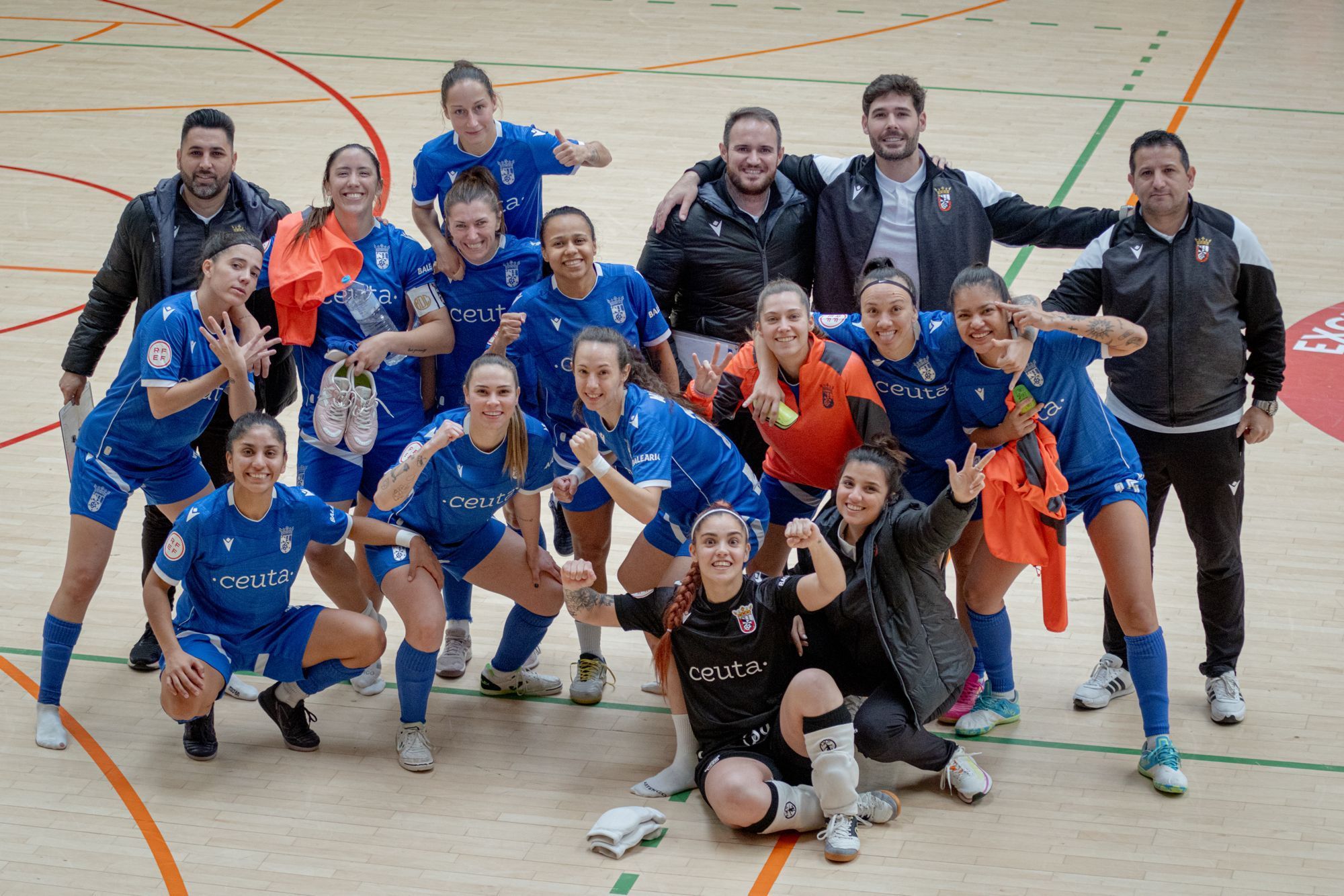 La AD Ceuta sigue “a lo suyo” y golea sin piedad al Hispania Yecla (0-8)