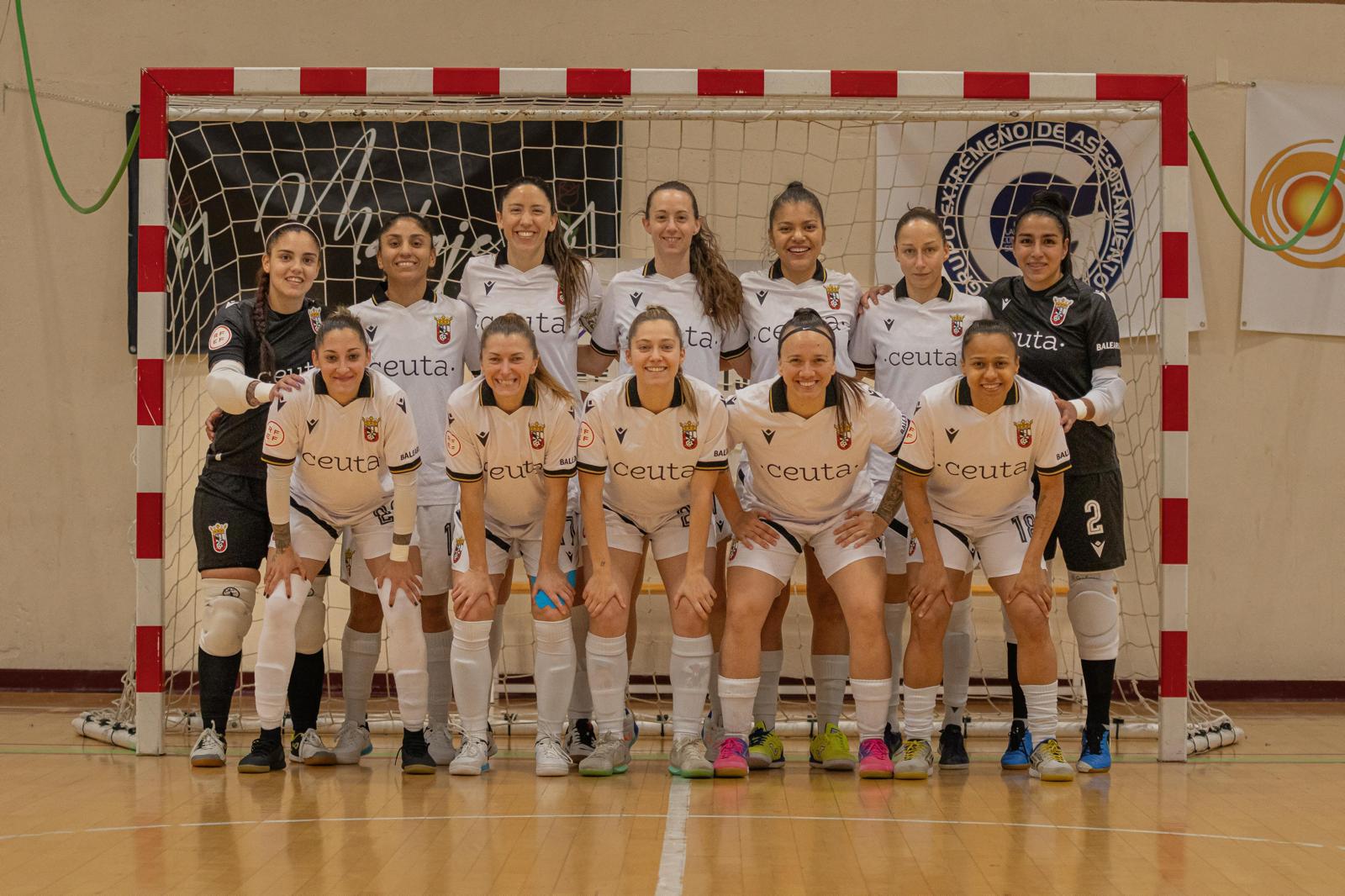 La AD Ceuta recupera buenas sensaciones ganando en Cáceres al Colegio San José (0-2)