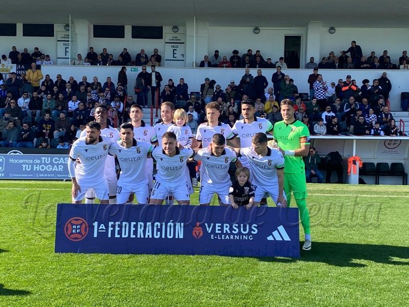 La AD Ceuta logra una victoria de mérito ante el Atlético de Madrid B (2-1)