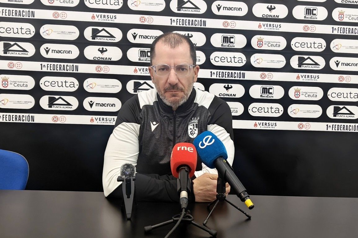 José Juan Romero: “espero a un Ceuta dominante, agresivo y que seamos capaz de ver puerta”