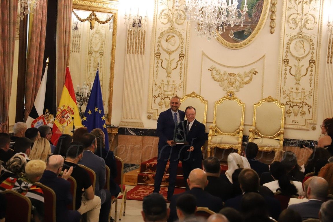Vivas y Luhay Hamido expondrán en la Liga los planes de Ceuta para consolidar su proyecto en Segunda División