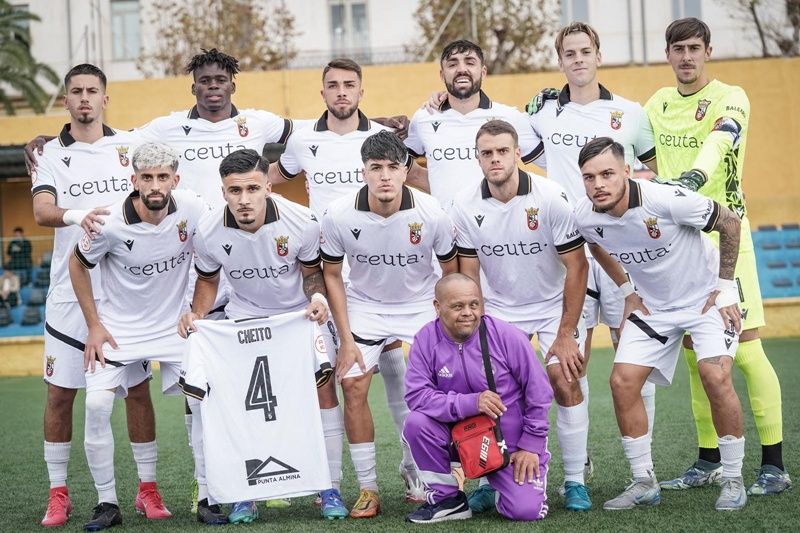 La AD Ceuta B mantiene su invicto en casa tras un empate agónico ante el Atlético Onubense (1-1) 