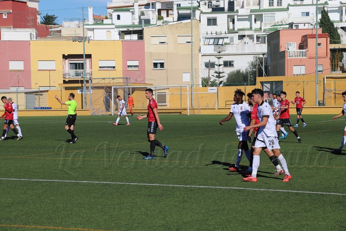 La AD Ceuta FC “B” se enfrenta mañana a la UD Tomares 