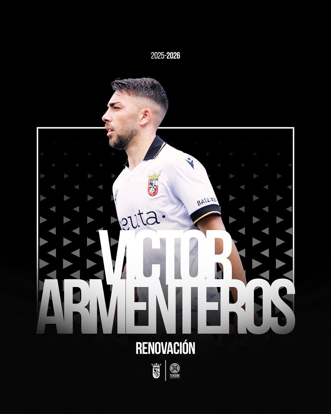 Armenteros renueva con la AD Ceuta FC 'B'