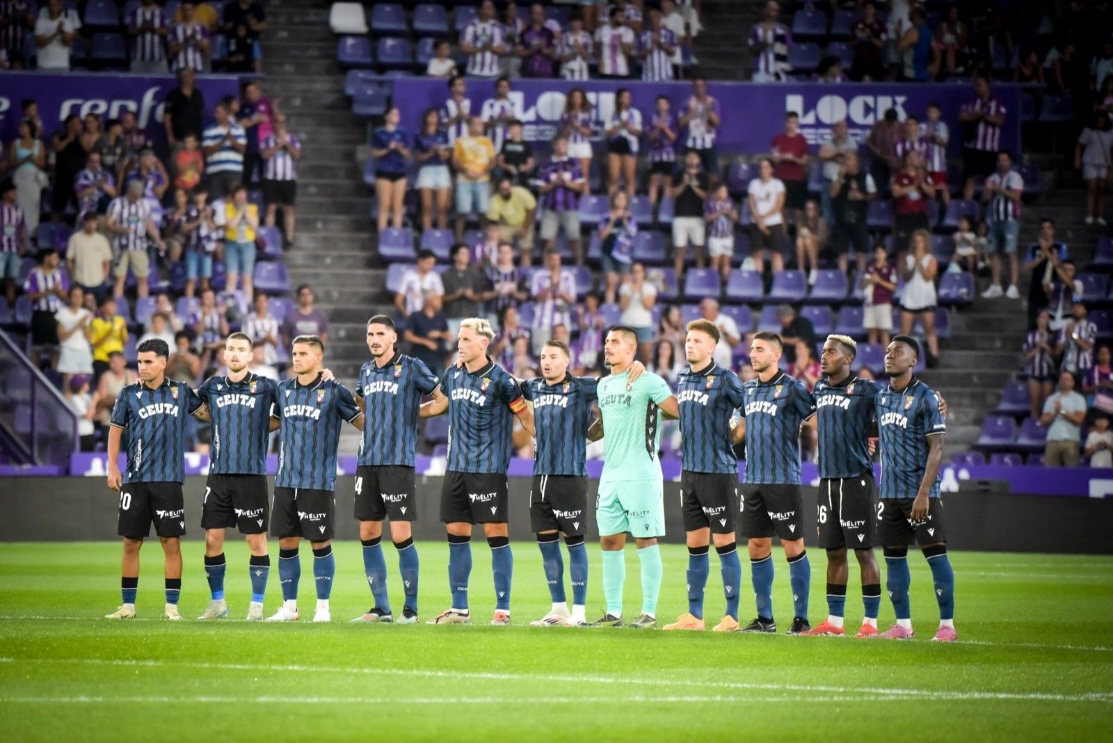 Trofeos La Verdad de Ceuta tras la jornada de liga entre Real Valladolid y AD Ceuta (3-0)