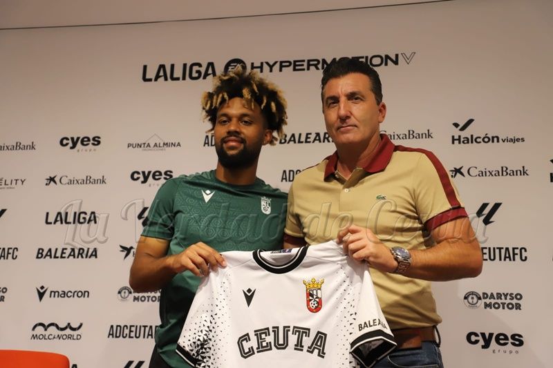 Konrad de la Fuente: “Ceuta es el lugar perfecto para recuperar confianza y demostrar lo que puedo hacer”