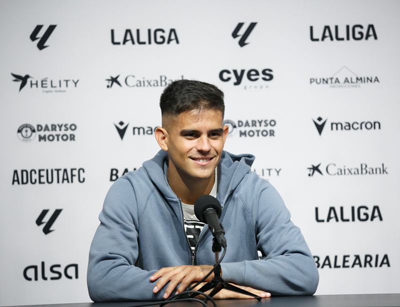 Kuki Zalazar: “He encontrado en Ceuta el lugar perfecto para ser feliz y disfrutar del fútbol”