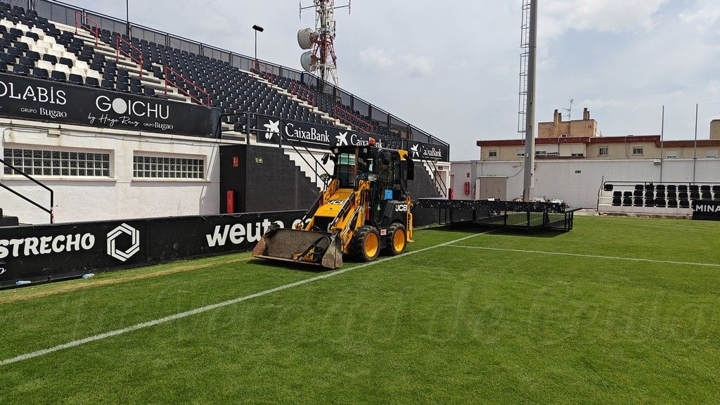 Ceuta respalda con fondos públicos las obras urgentes del Murube para la próxima temporada en Segunda
