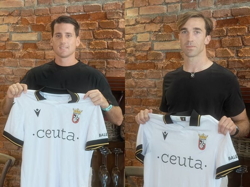 La AD Ceuta FC refuerza su plantilla con Juanto Ortuño y Manu Sánchez: “Venimos con ilusión, ganas y ambición”