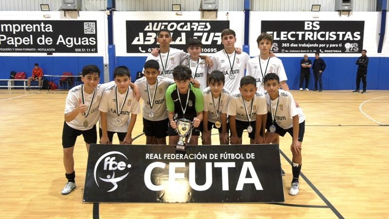 Cierre a la Liga Infantil Sala con las entregas de trofeos en 1ª y 2ª Autonómica