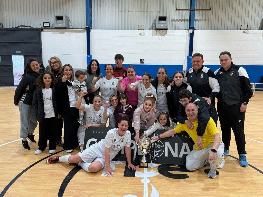 La liga femenina senior de fútbol sala baja el telón con la AD Ceuta como absoluto dominador