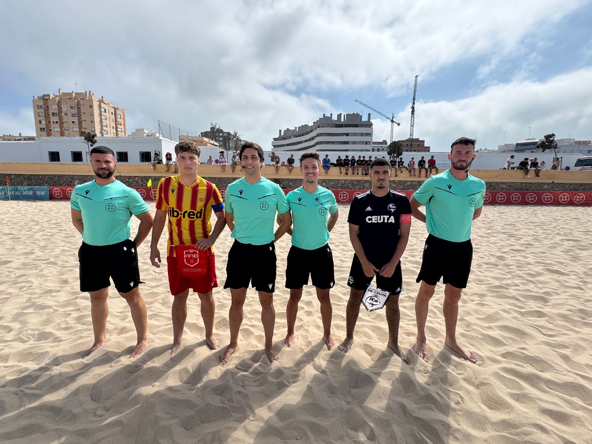 Ceuta, goleada en el Campeonato de España de fútbol playa infantil y juvenil